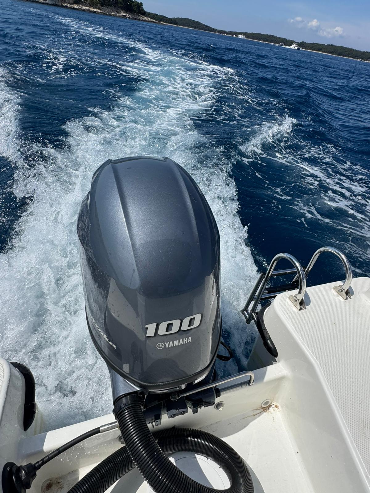 Quicksilver 100hp - Engine View